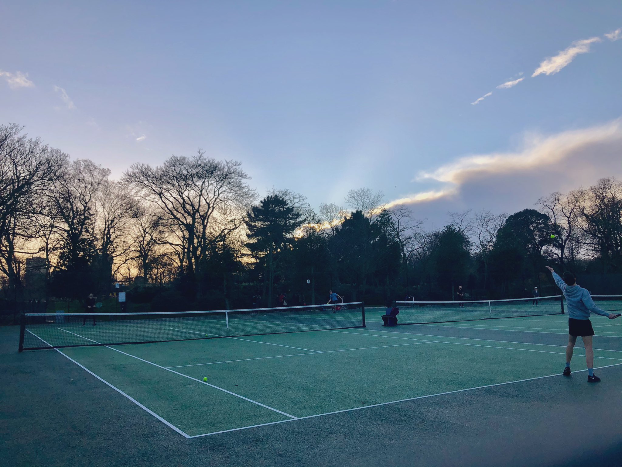 Victoria Park tennis court